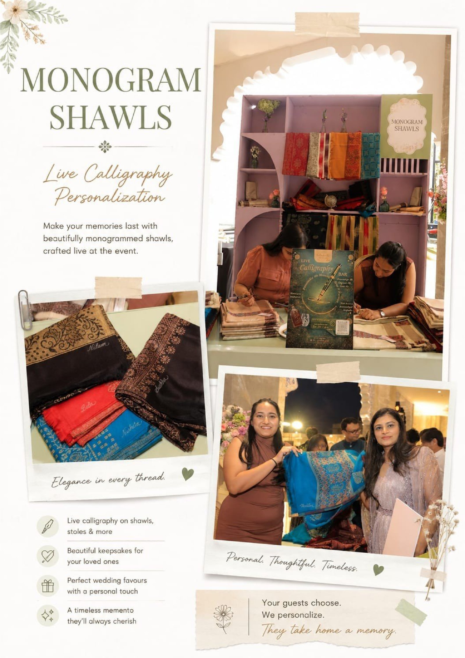 Calligraphy Shawls Stall Udaipur
