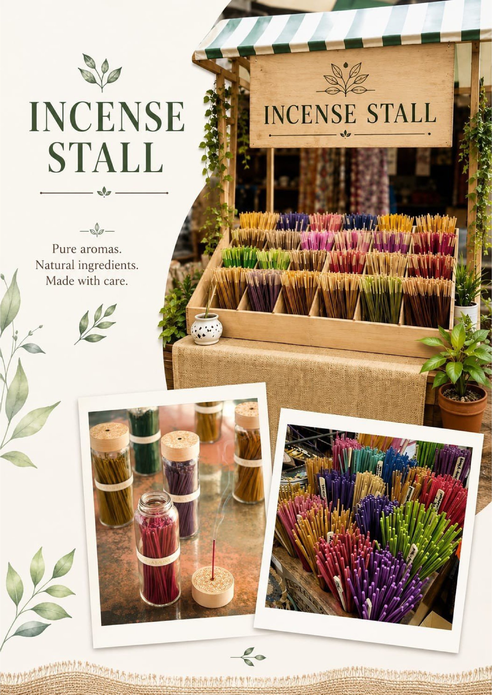 Incense Stick Making Stall Udaipur