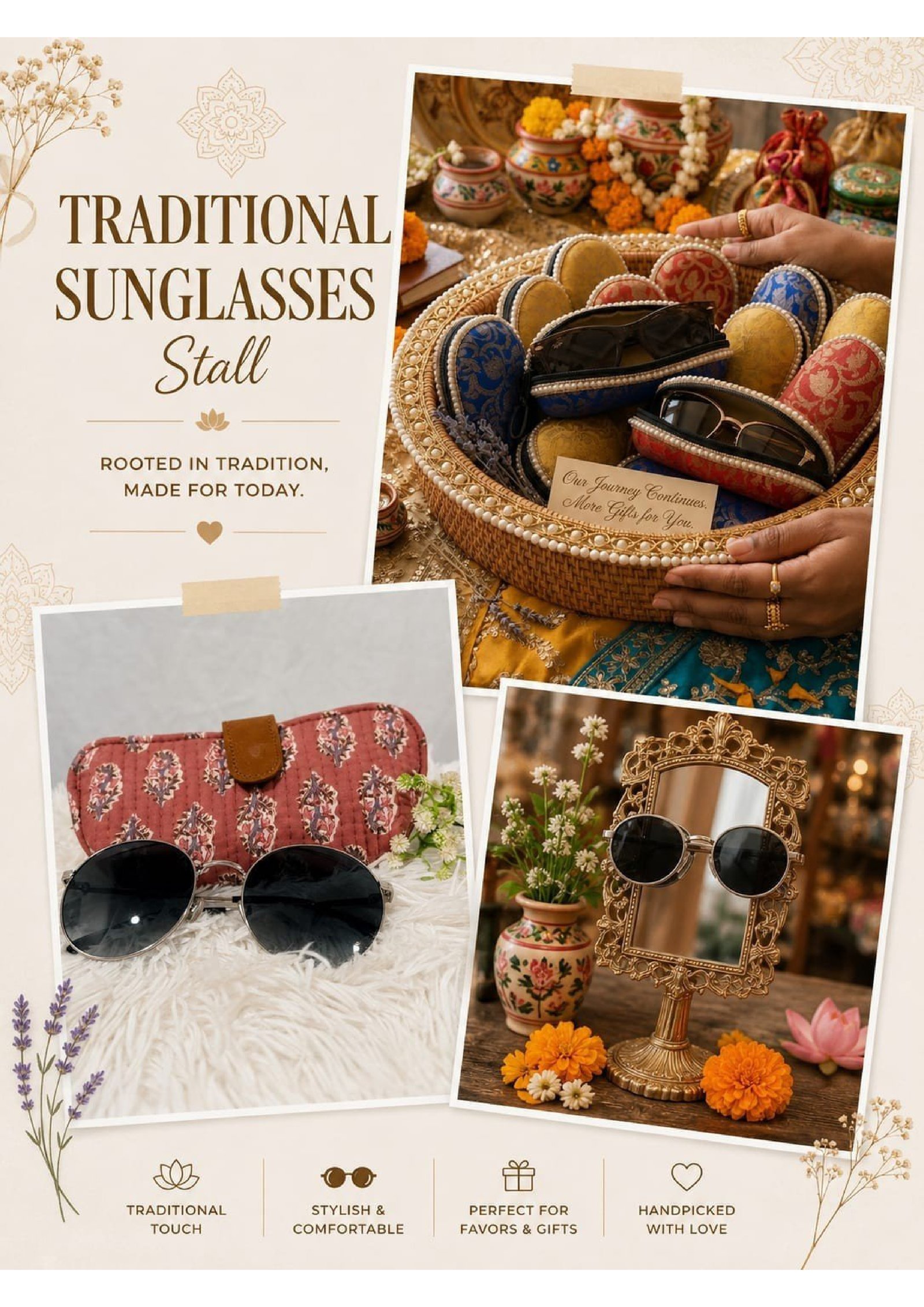 Indian Sunglass Case Stall Udaipur