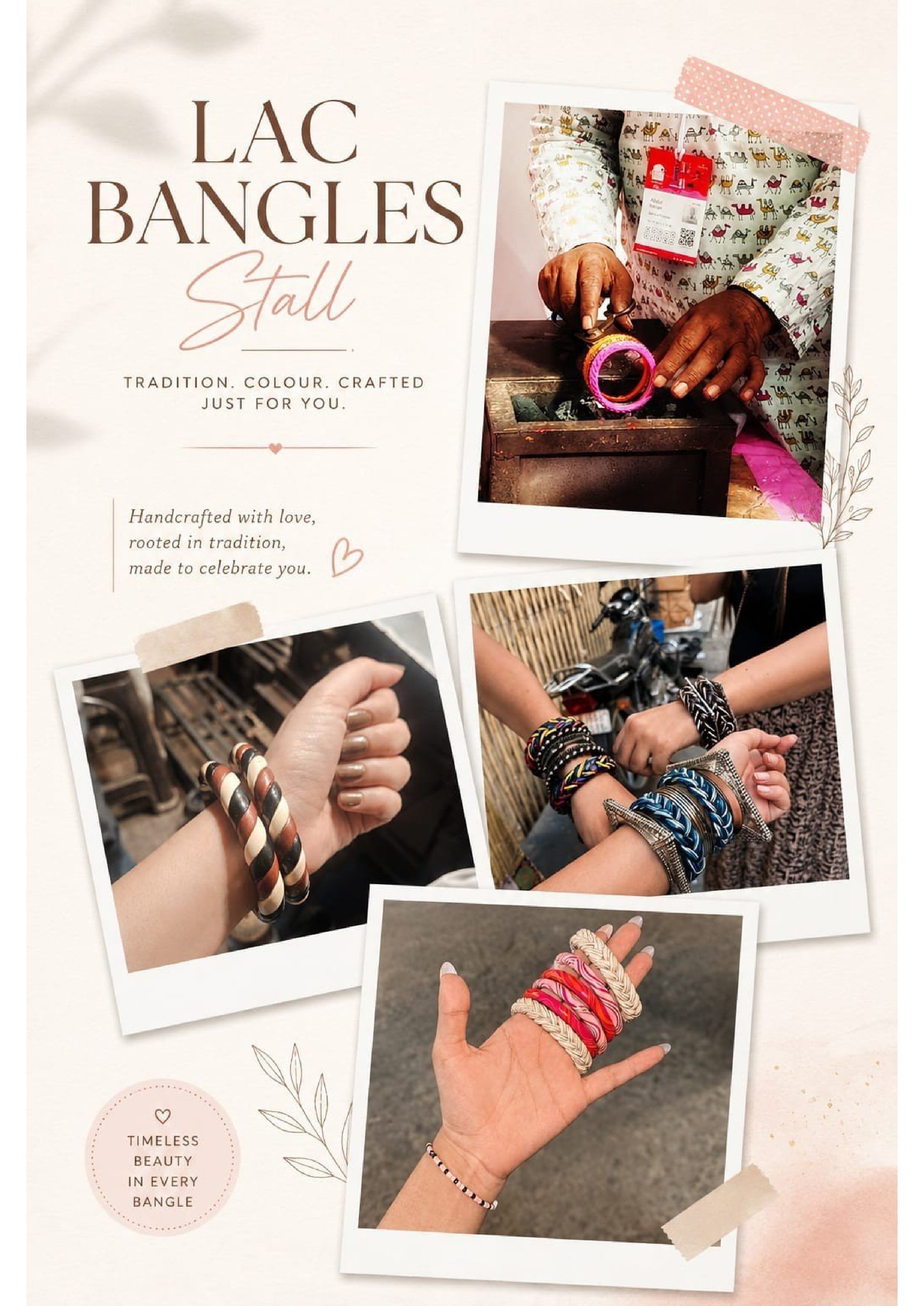 Lac bangles stall Udaipur