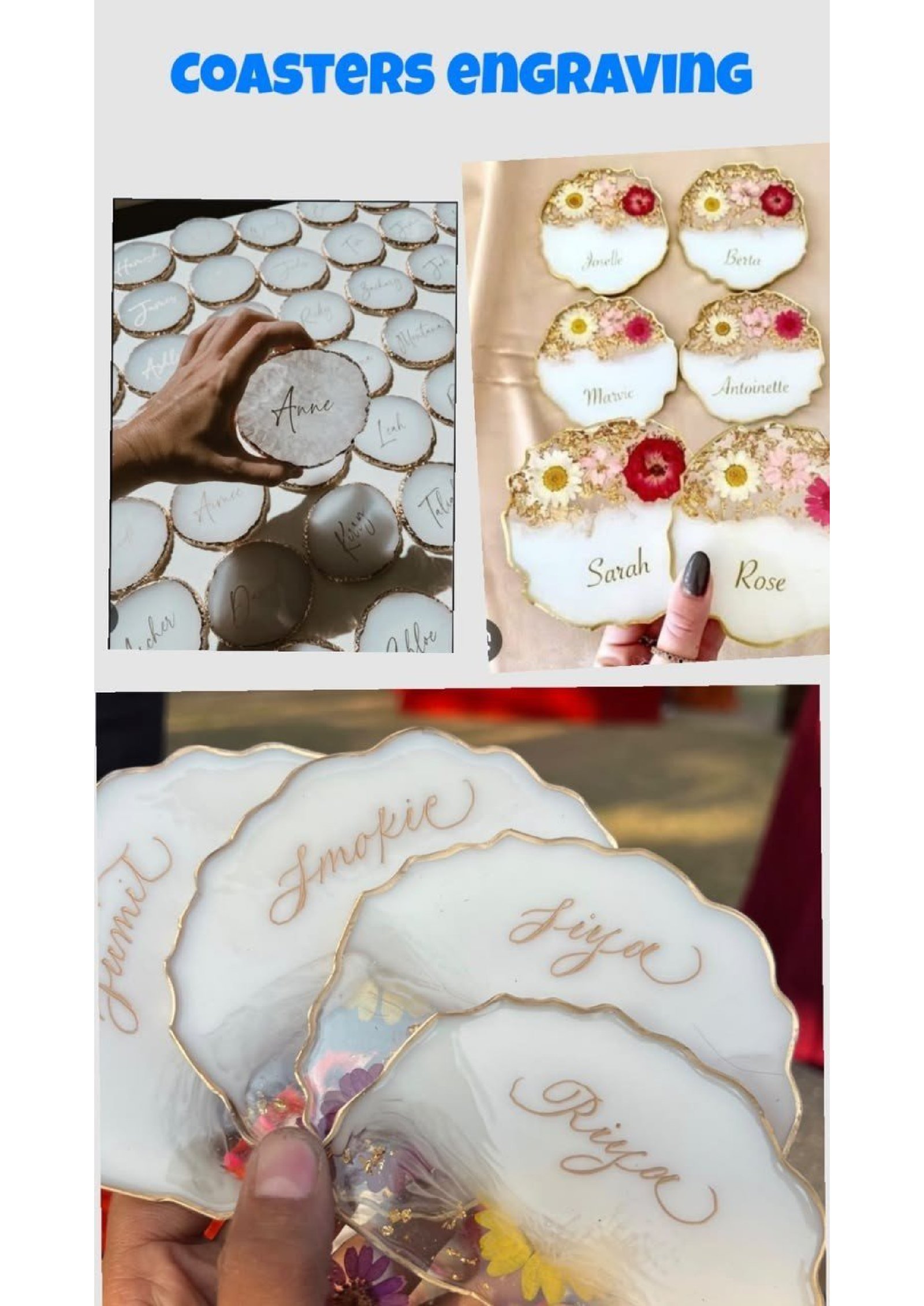 Live Engraving Coasters Stall Udaipur