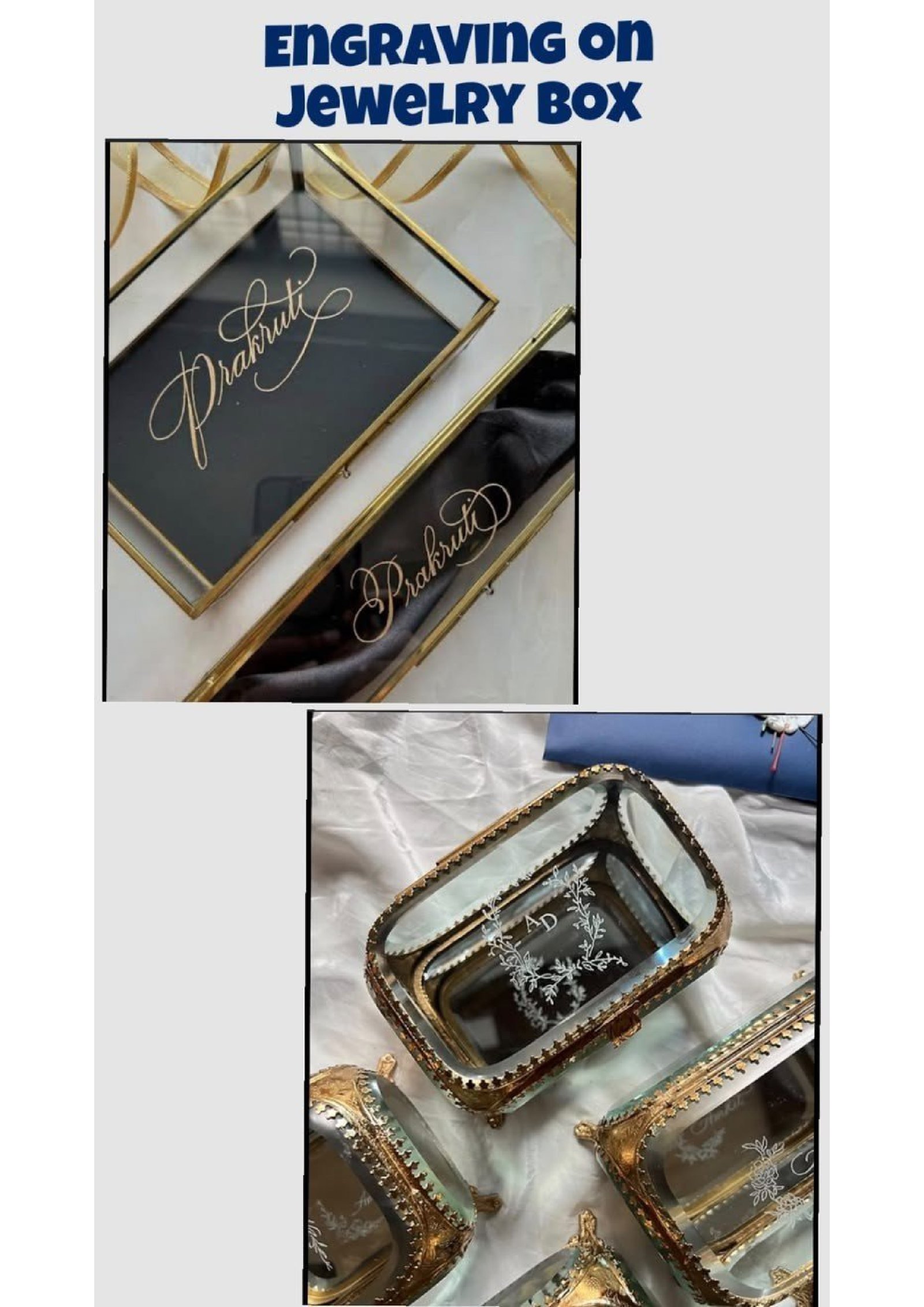 Live Engraving Jewelry Box Stall Udaipur