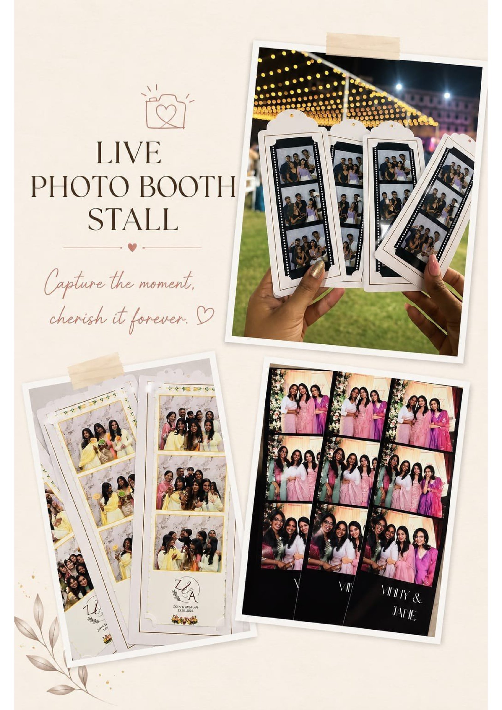 Live photo booth stall Udaipur