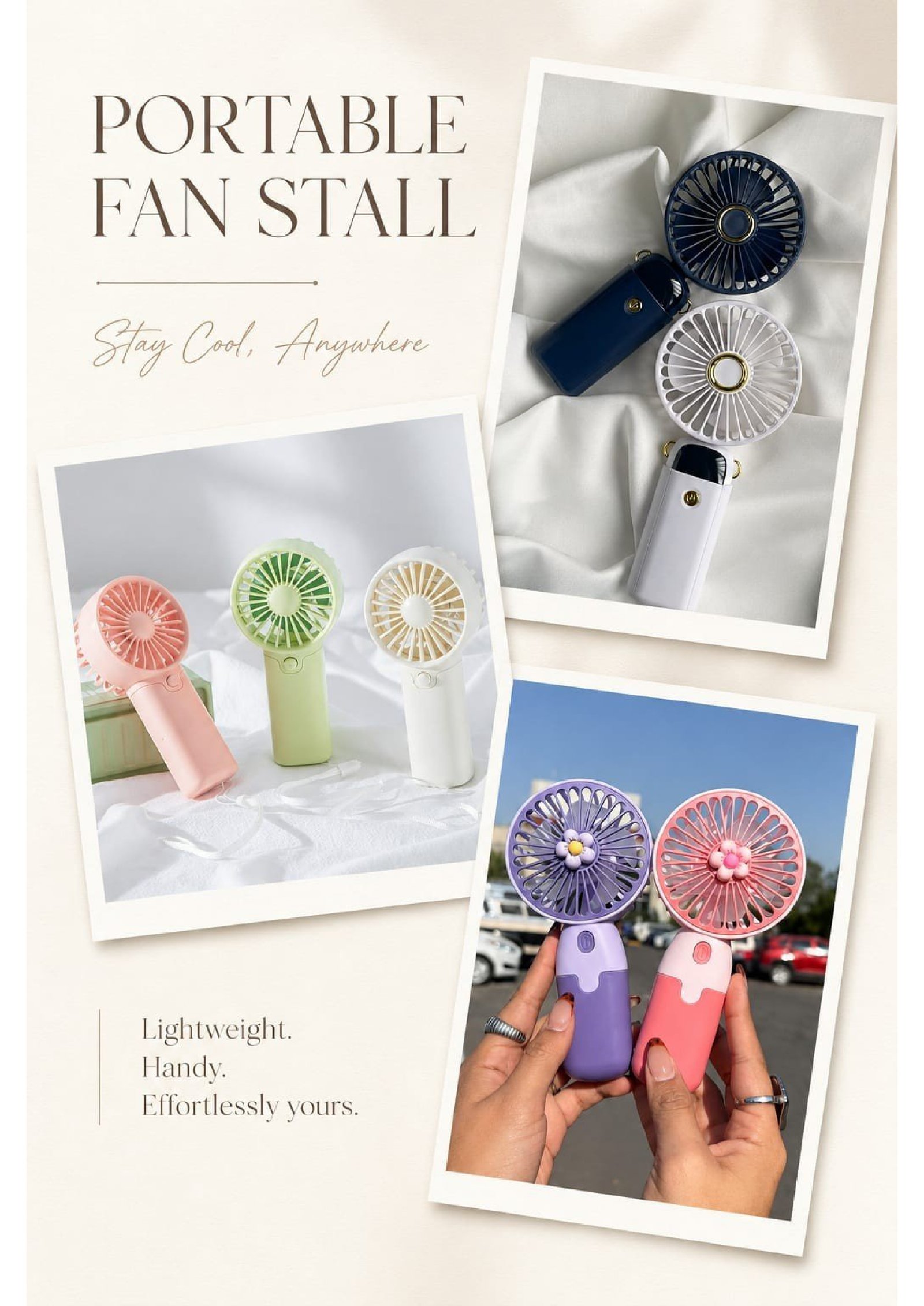 Portable Fan Gift Stall Udaipur