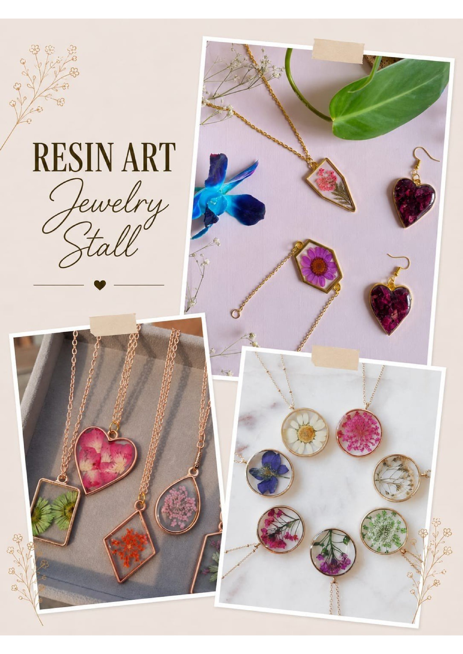 Resin Art Jewelry Live Stall Udaipur