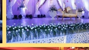 Draped Fabric Stage - Udaipur Event Management